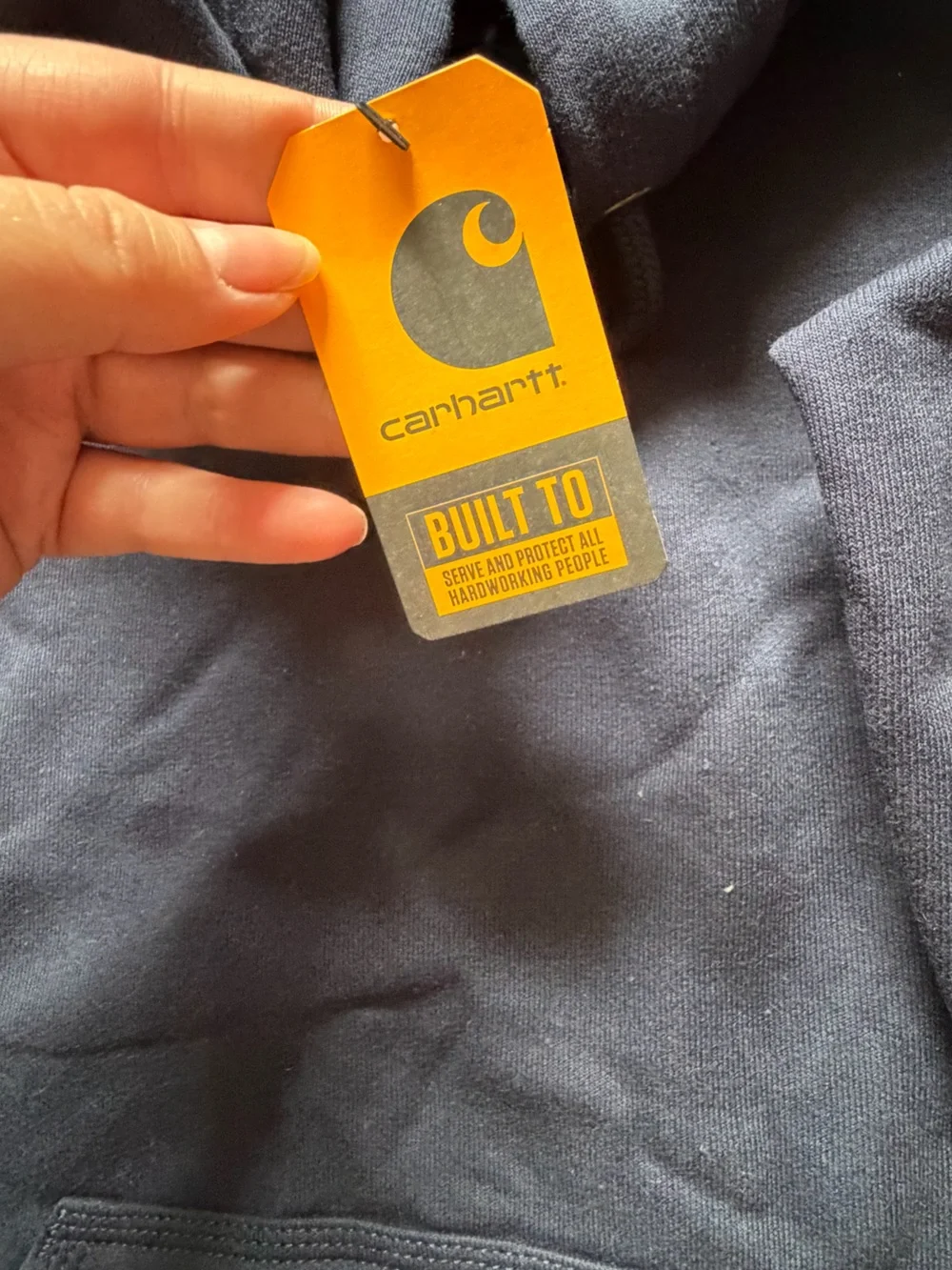 NWT Carhartt Loose Fit Midweight Logo Sleeve Hoodie | Men’s 2XL Tall